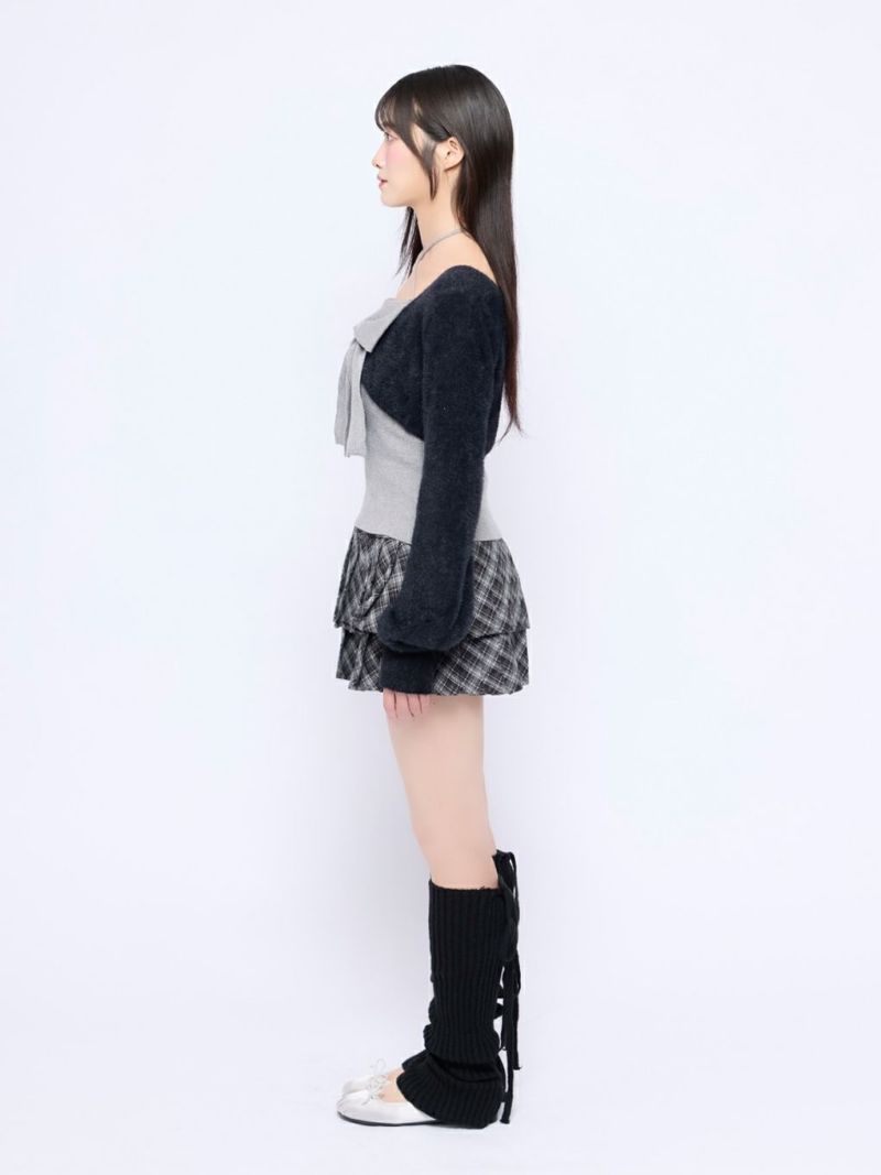 BUBBLES】リボンニットアンサンブル | sparkling mall online store