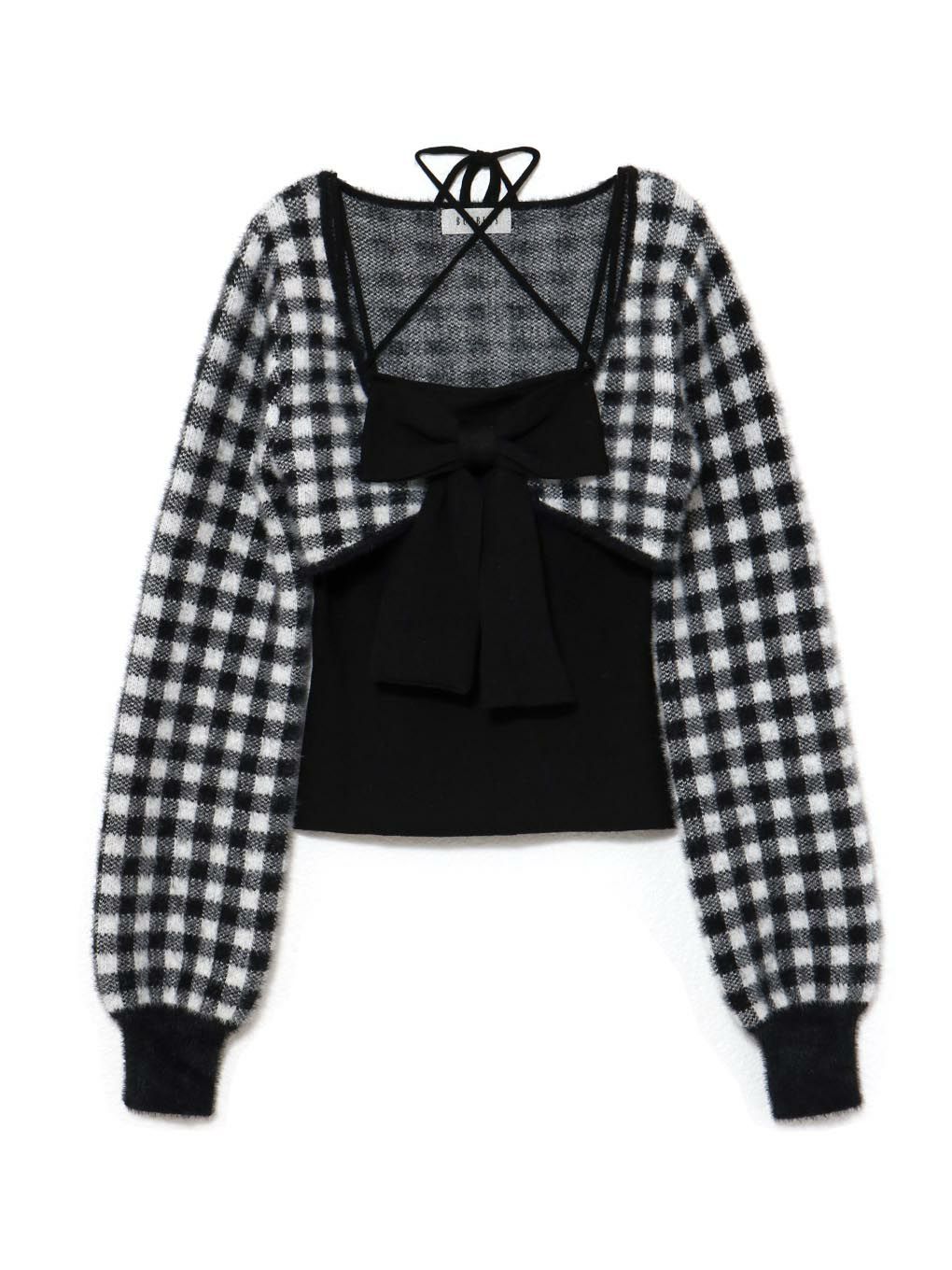 【BUBBLES】リボンニットアンサンブル