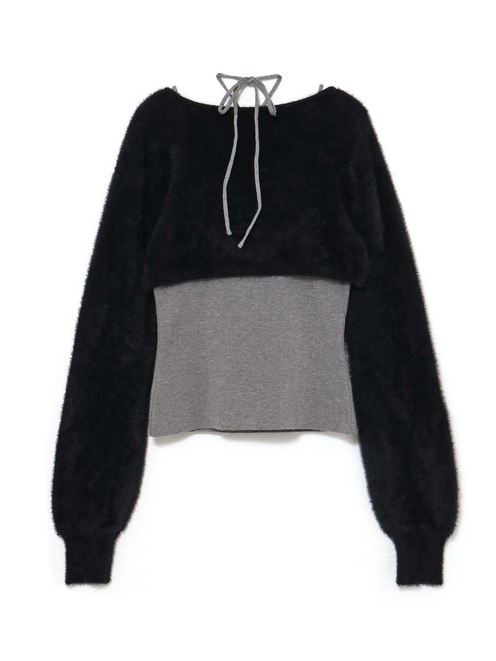 【BUBBLES】リボンニットアンサンブル