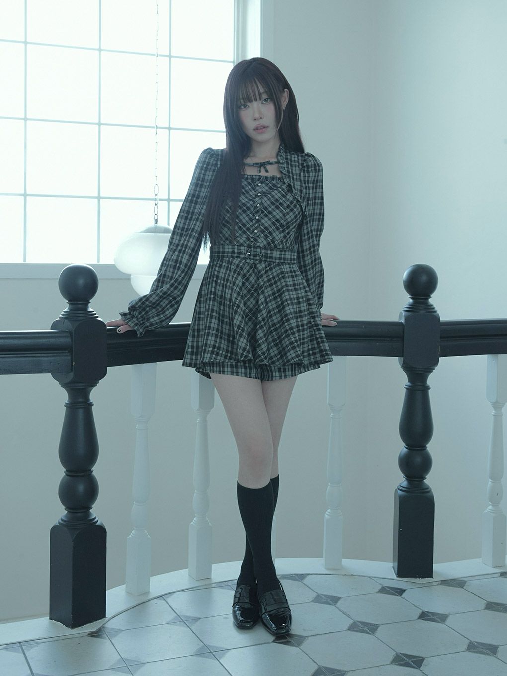 【BUBBLES】レイヤードペプラムセットアップ