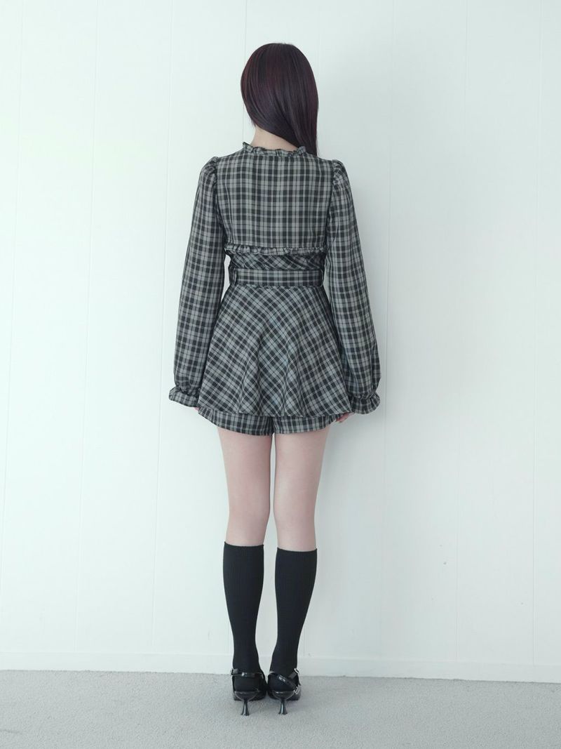 BUBBLES】レイヤードペプラムセットアップ | sparkling mall online store