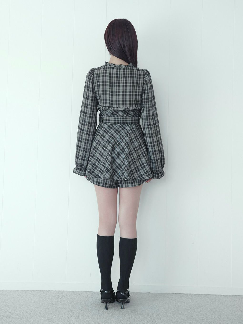 【BUBBLES】レイヤードペプラムセットアップ