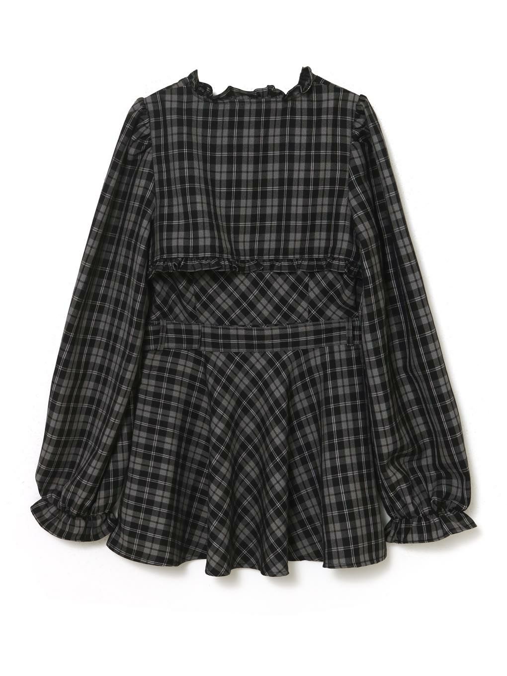 【BUBBLES】レイヤードペプラムセットアップ