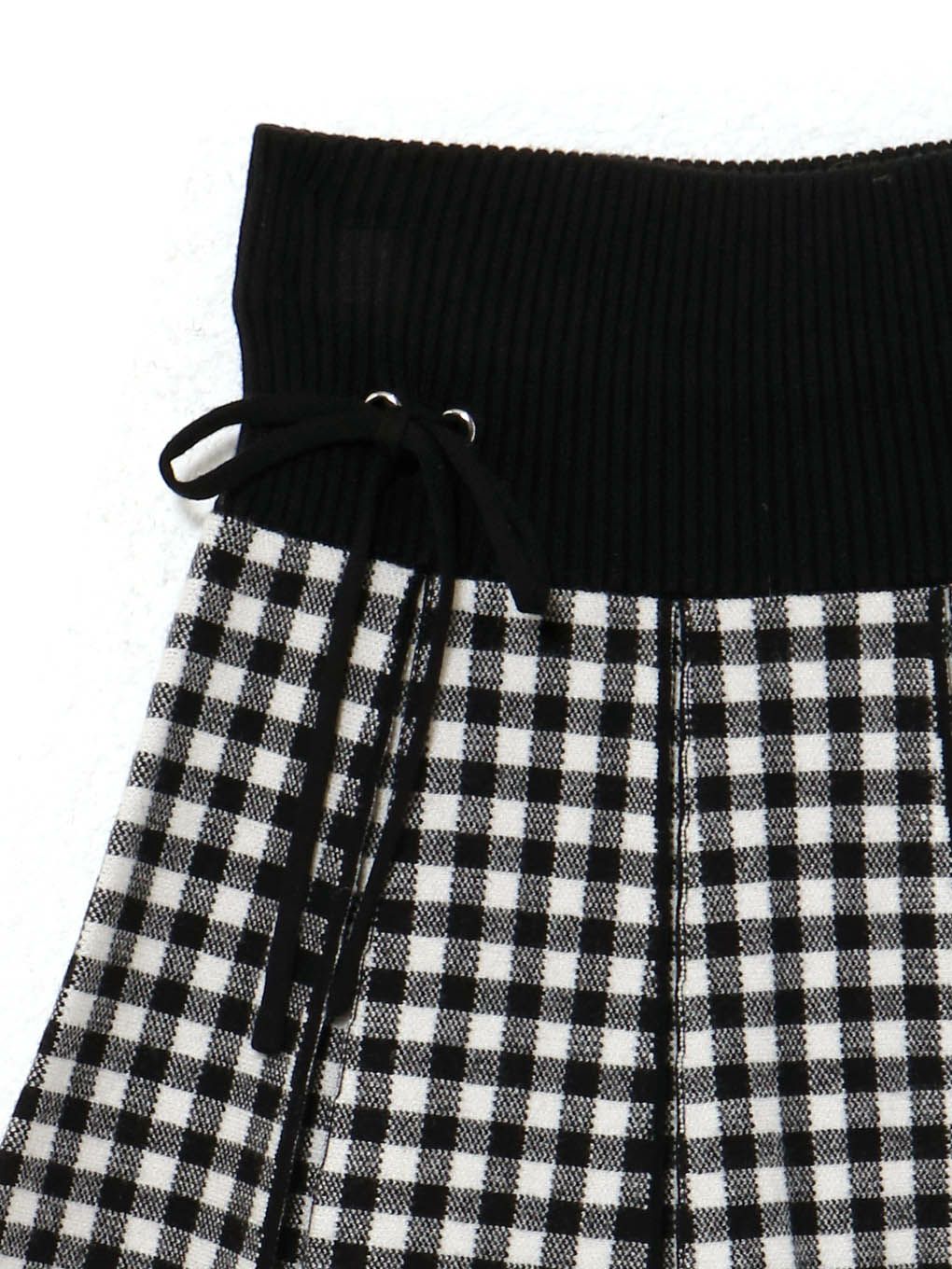 【BUBBLES】バイカラーニットスカパン