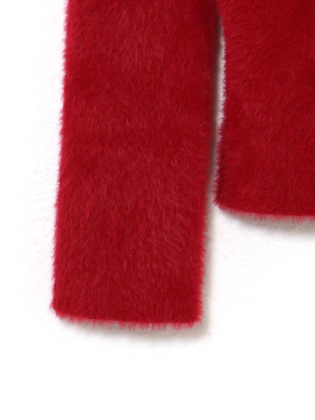 【BUBBLES】リボンタイオフショルニット