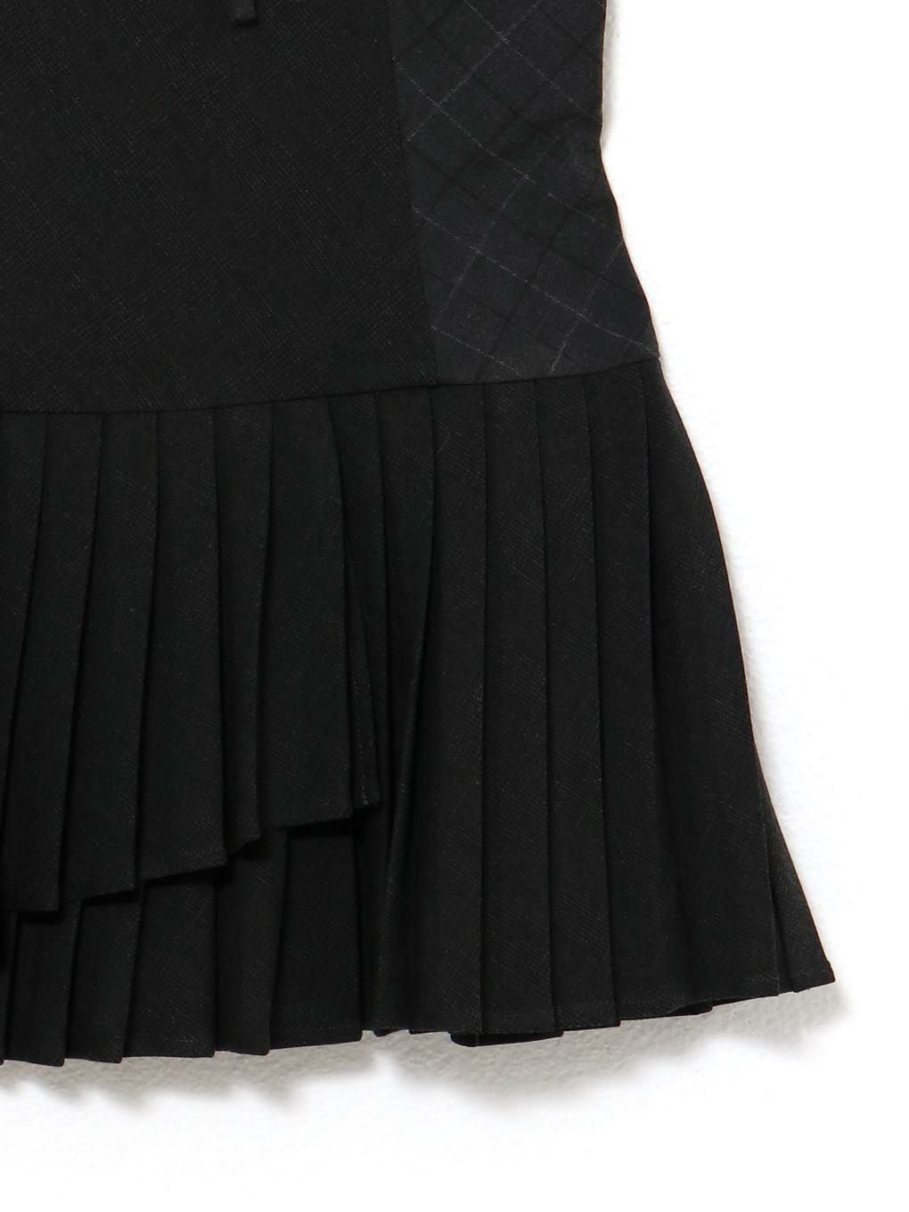 【BUBBLES】ミックスチェックキャミワンピース