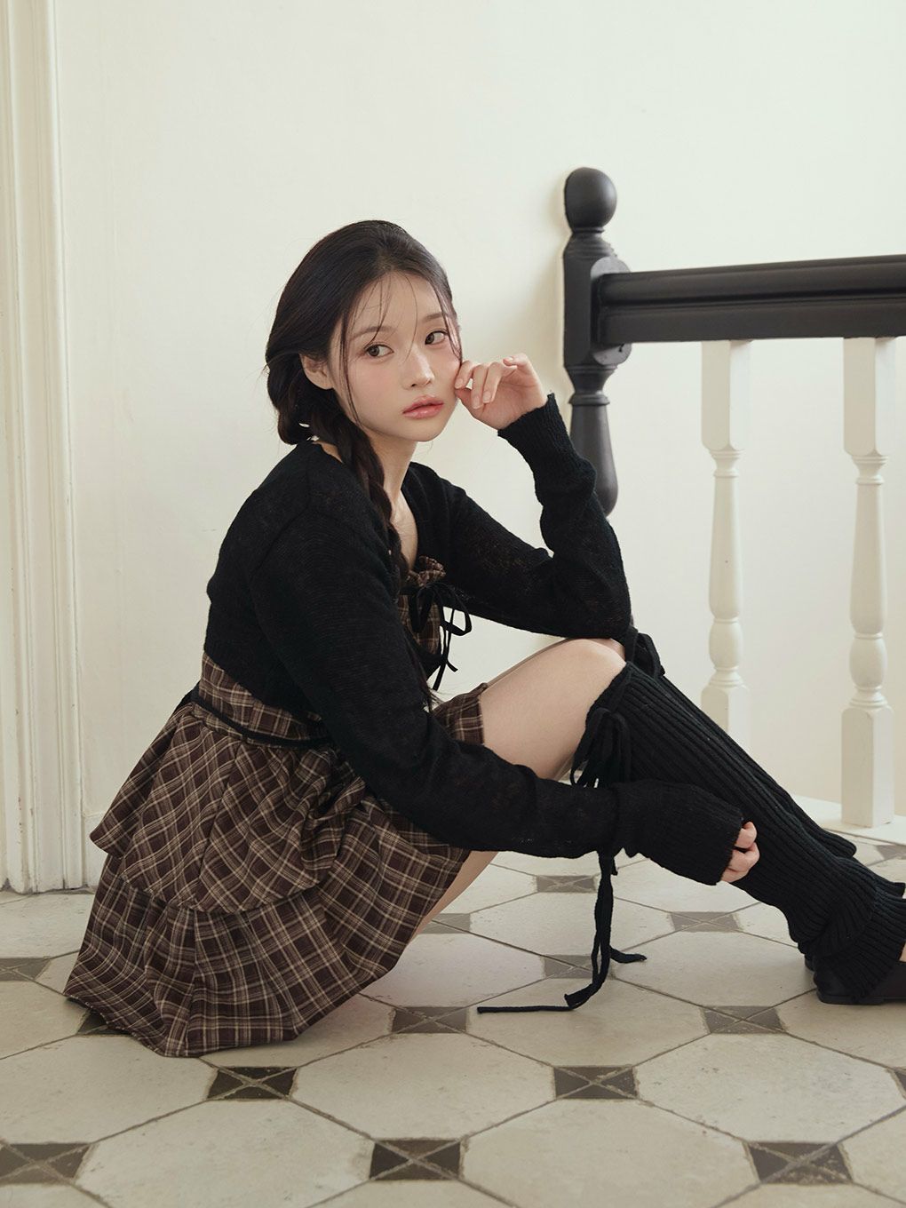 【BUBBLES】コケットティアードワンピース