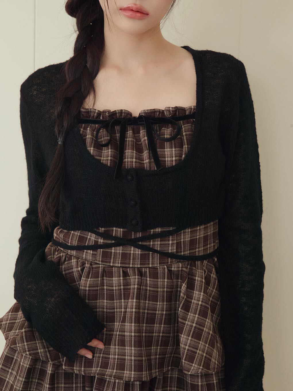 【BUBBLES】コケットティアードワンピース