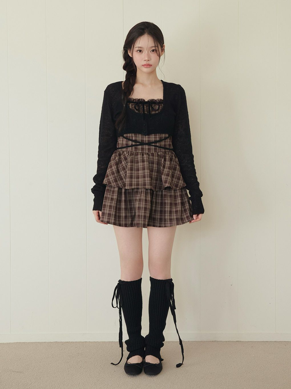 【BUBBLES】コケットティアードワンピース