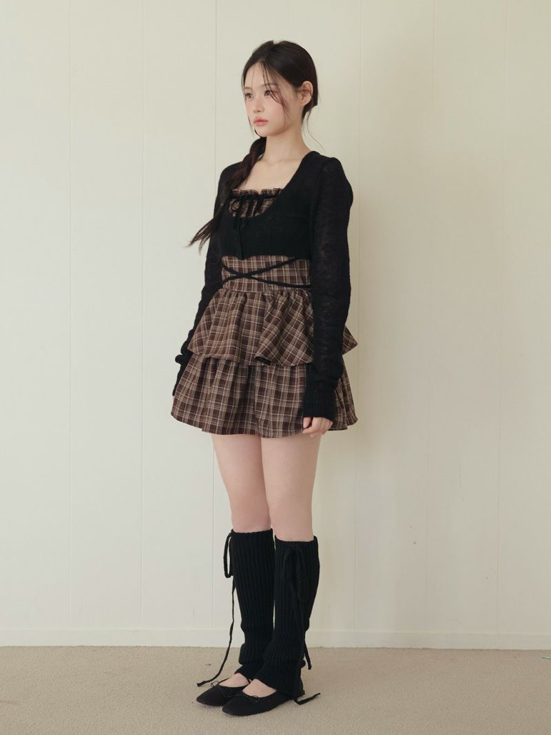 BUBBLES】コケットティアードワンピース | sparkling mall online store