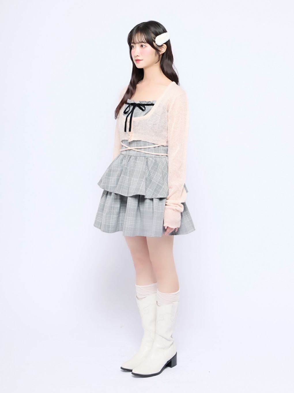 【BUBBLES】コケットティアードワンピース