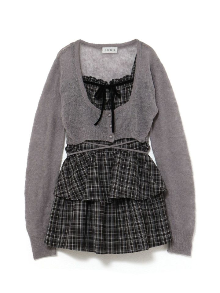 BUBBLES】コケットティアードワンピース | sparkling mall online store