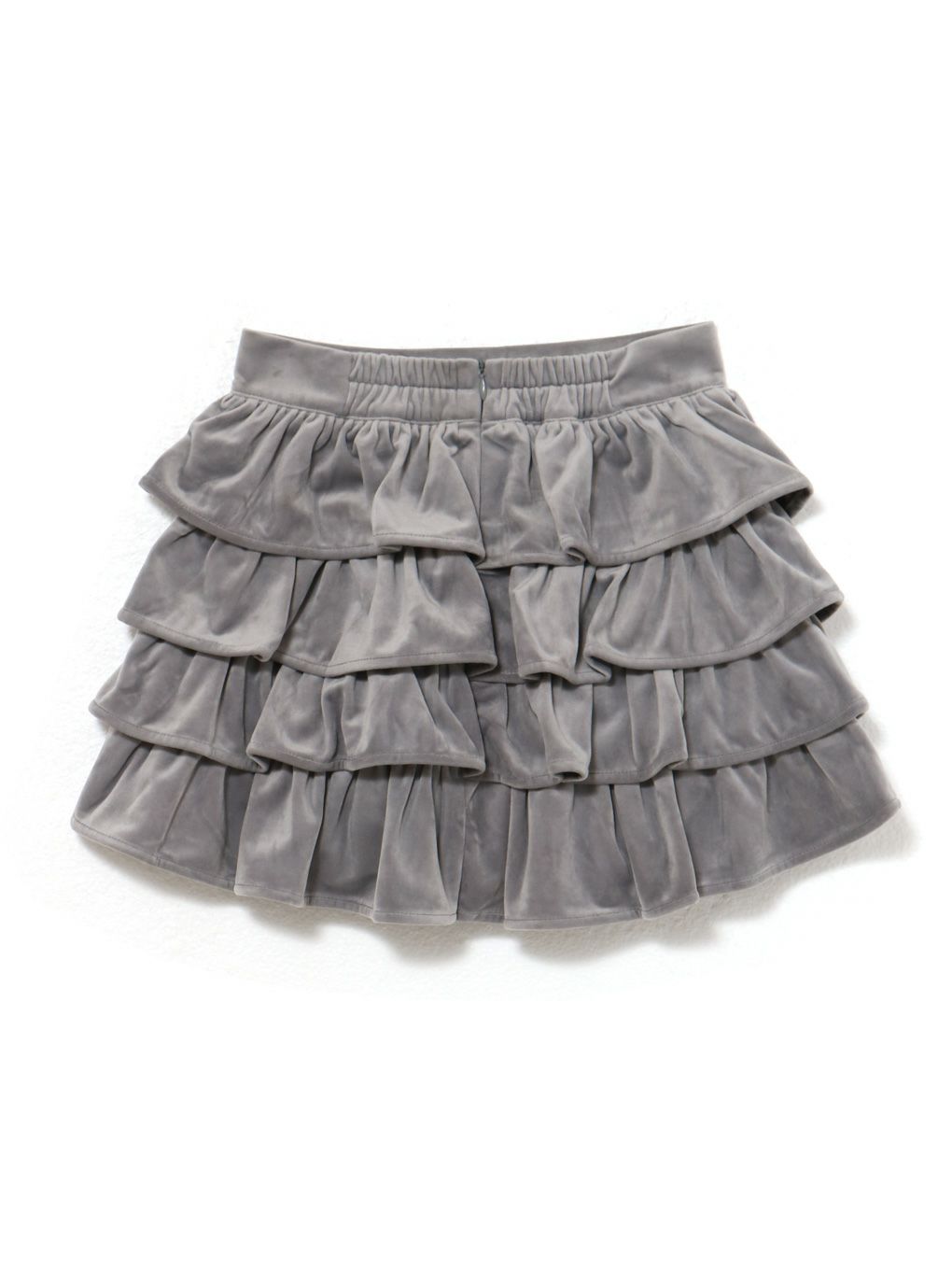 【BUBBLES】ベルベットフリルスカパン