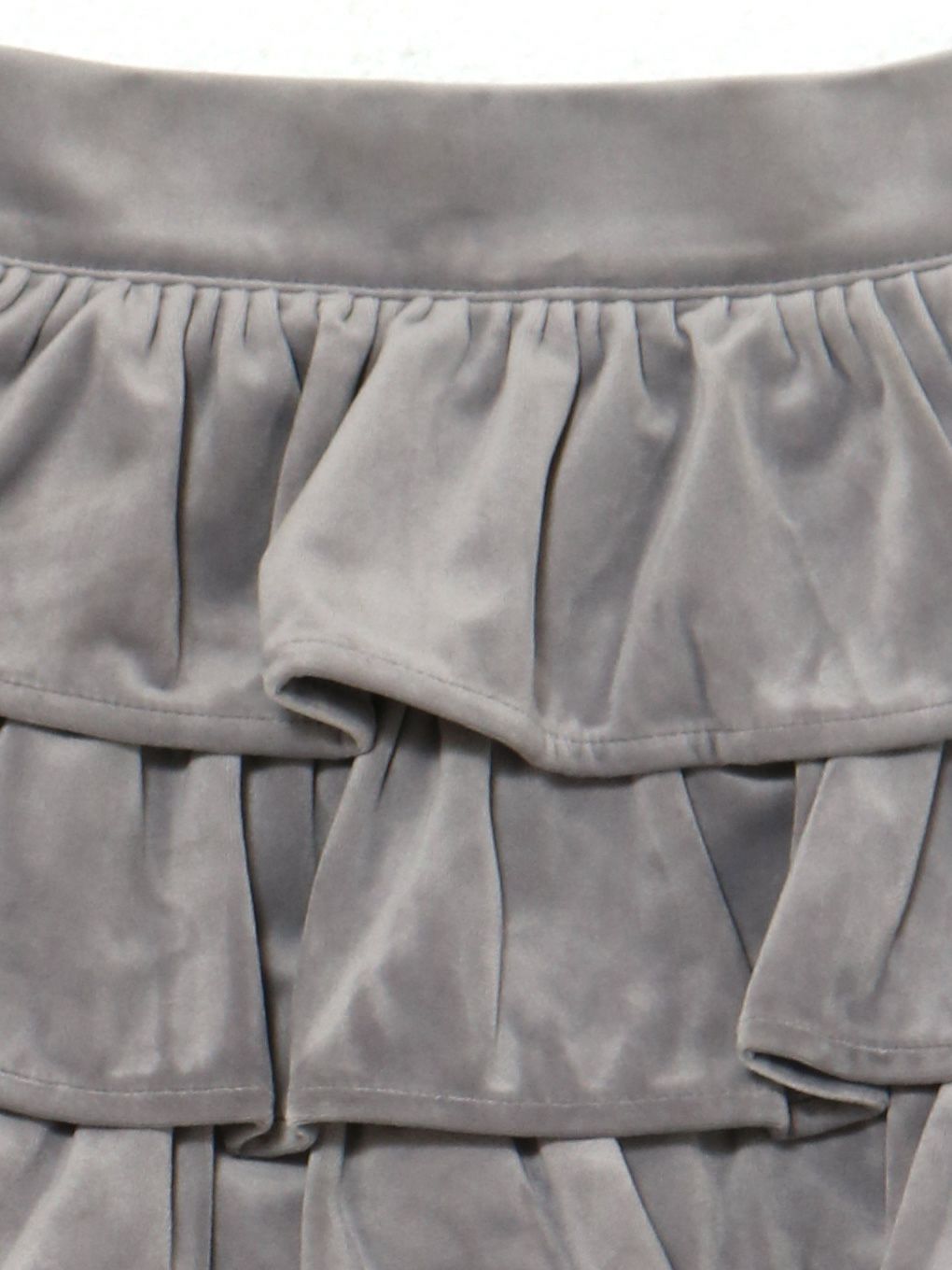 【BUBBLES】ベルベットフリルスカパン