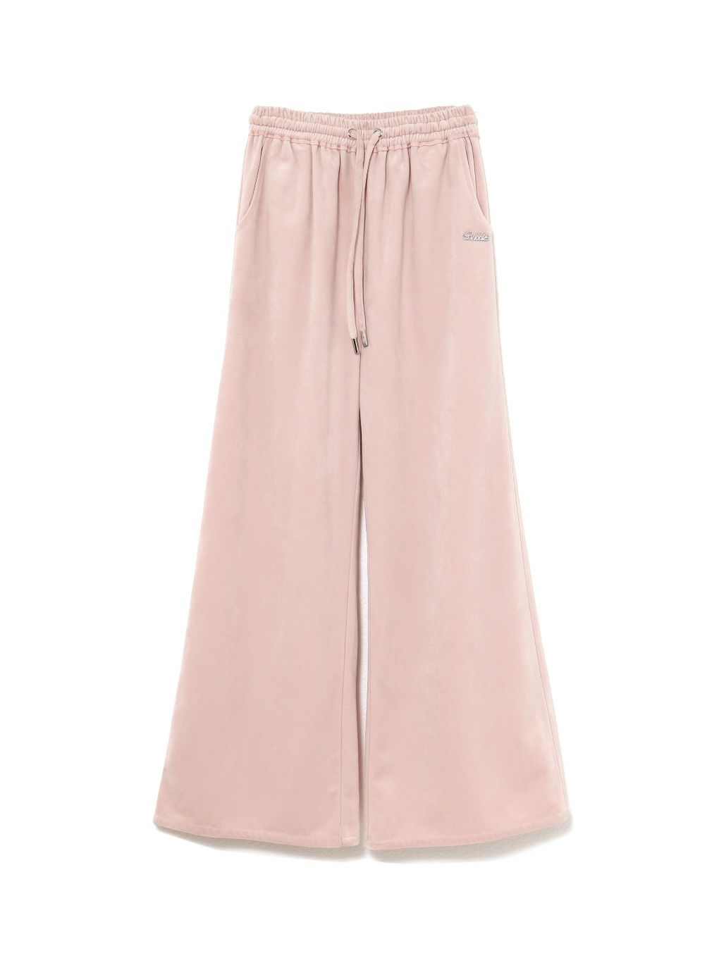 【BUBBLES】ベルベットワイドパンツ