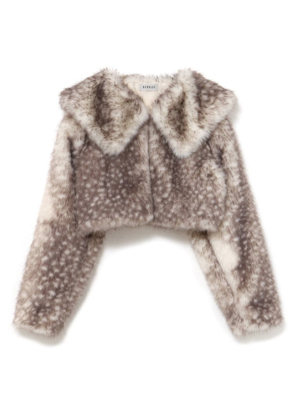 【BUBBLES】ショートファージャケット