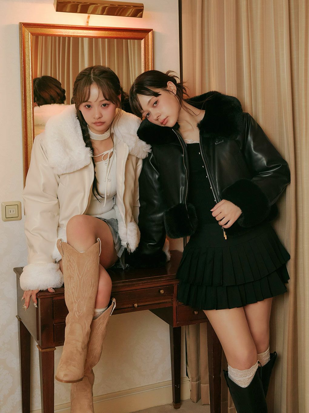 【BUBBLES】レザージャケット