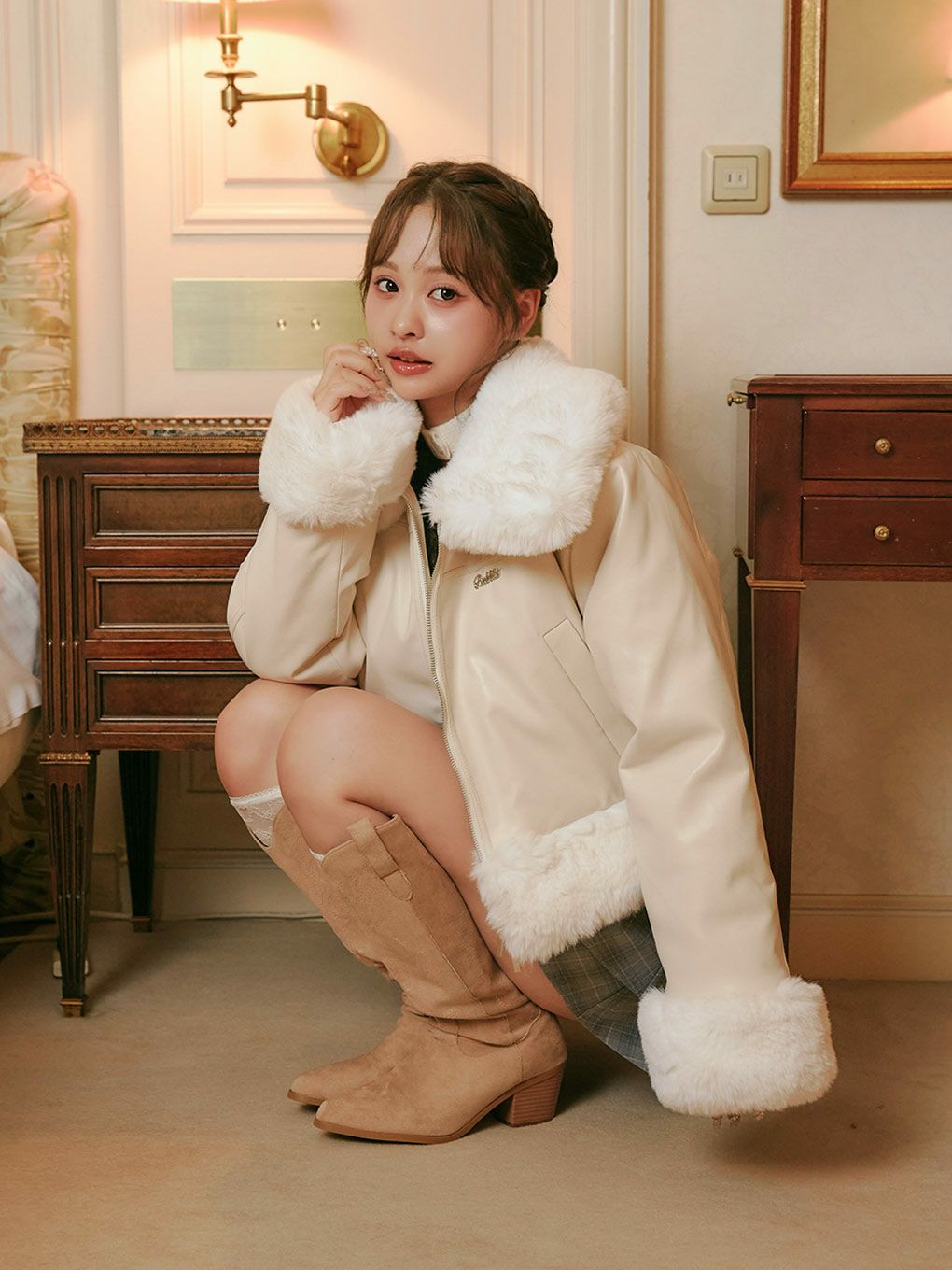 【BUBBLES】レザージャケット