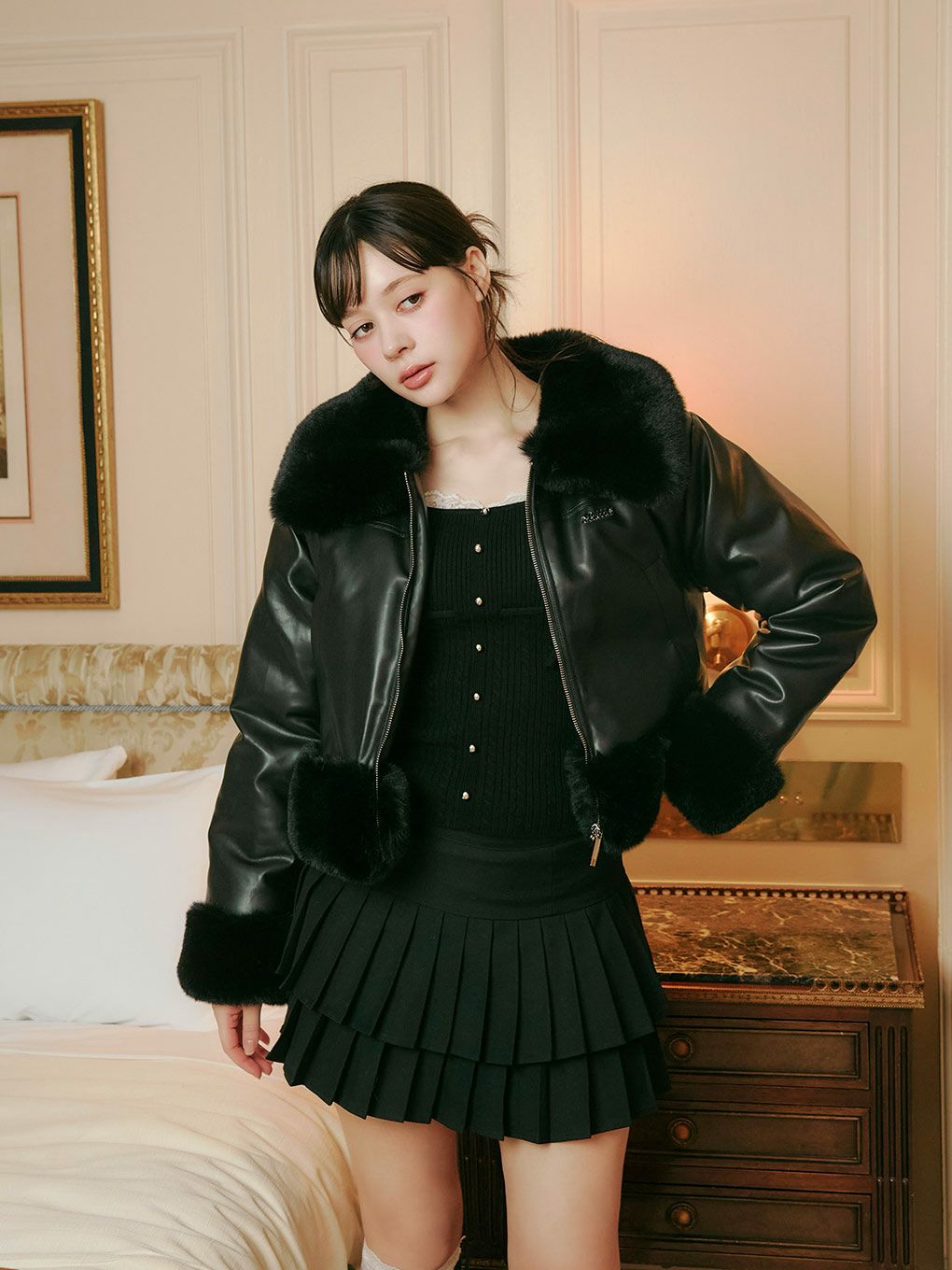 【BUBBLES】レザージャケット