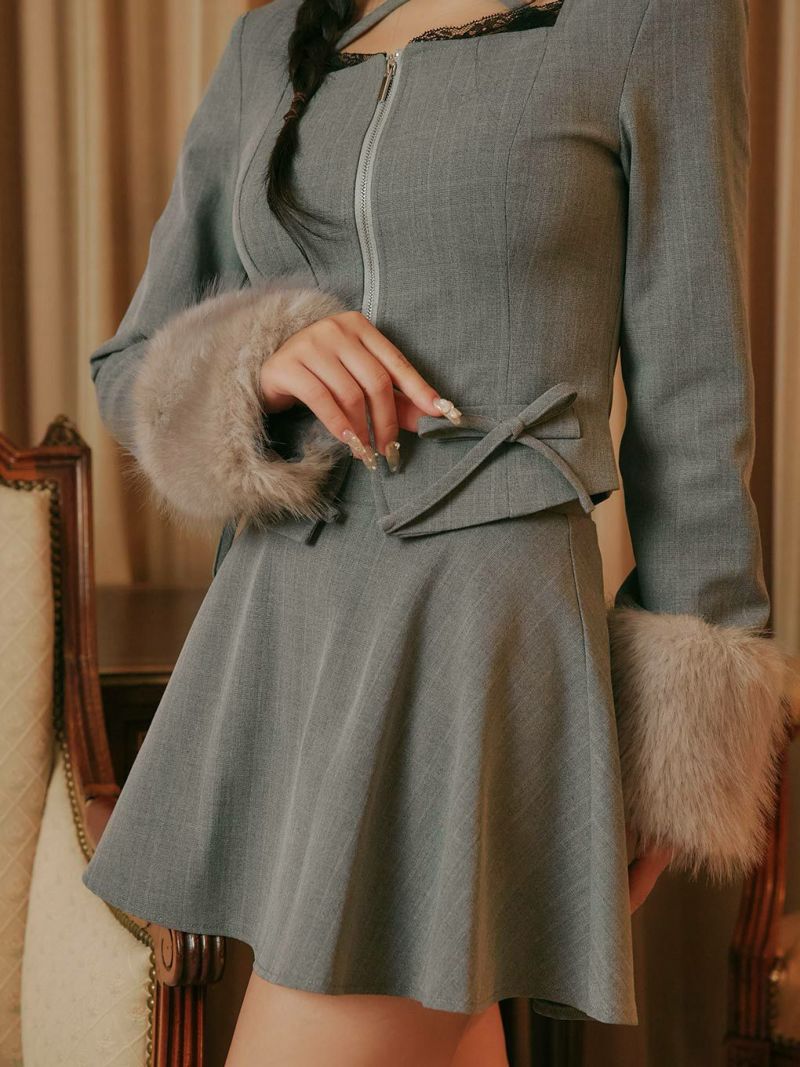 新品 BUBBLES バブルス ファーカフスセットアップ BUBBLES】ファーカフスセットアップ | sparkling mall online store