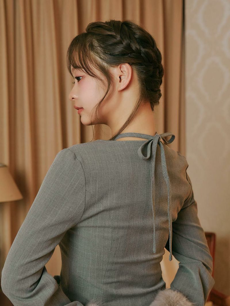 BUBBLES】ファーカフスセットアップ | sparkling mall online store