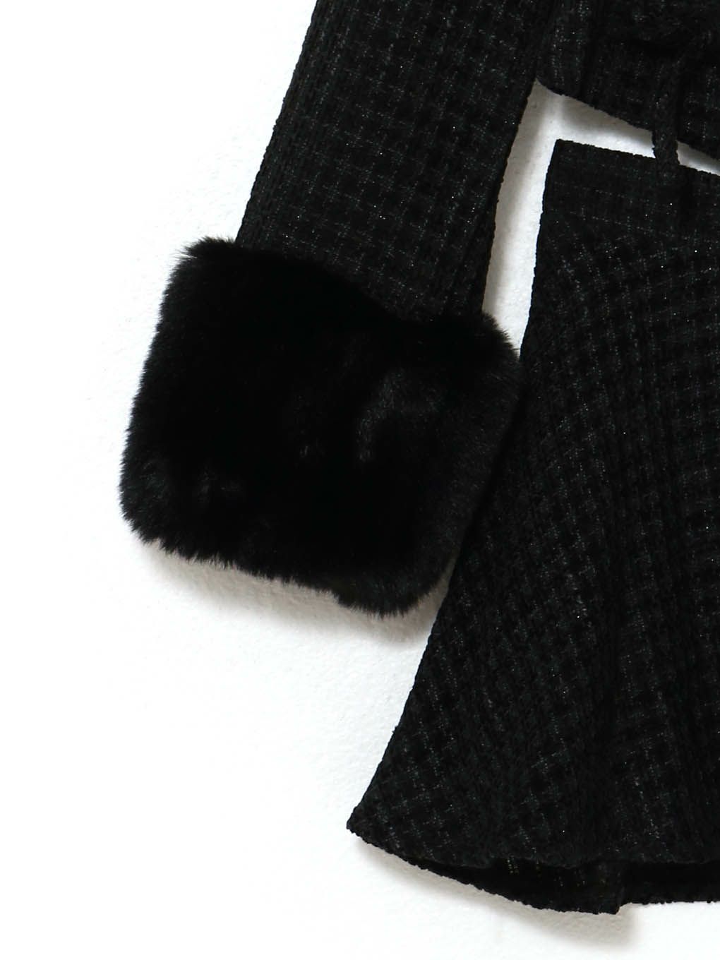 【BUBBLES】ファーカフスセットアップ