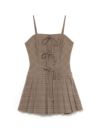 【BUBBLES】リボンプリーツキャミワンピース