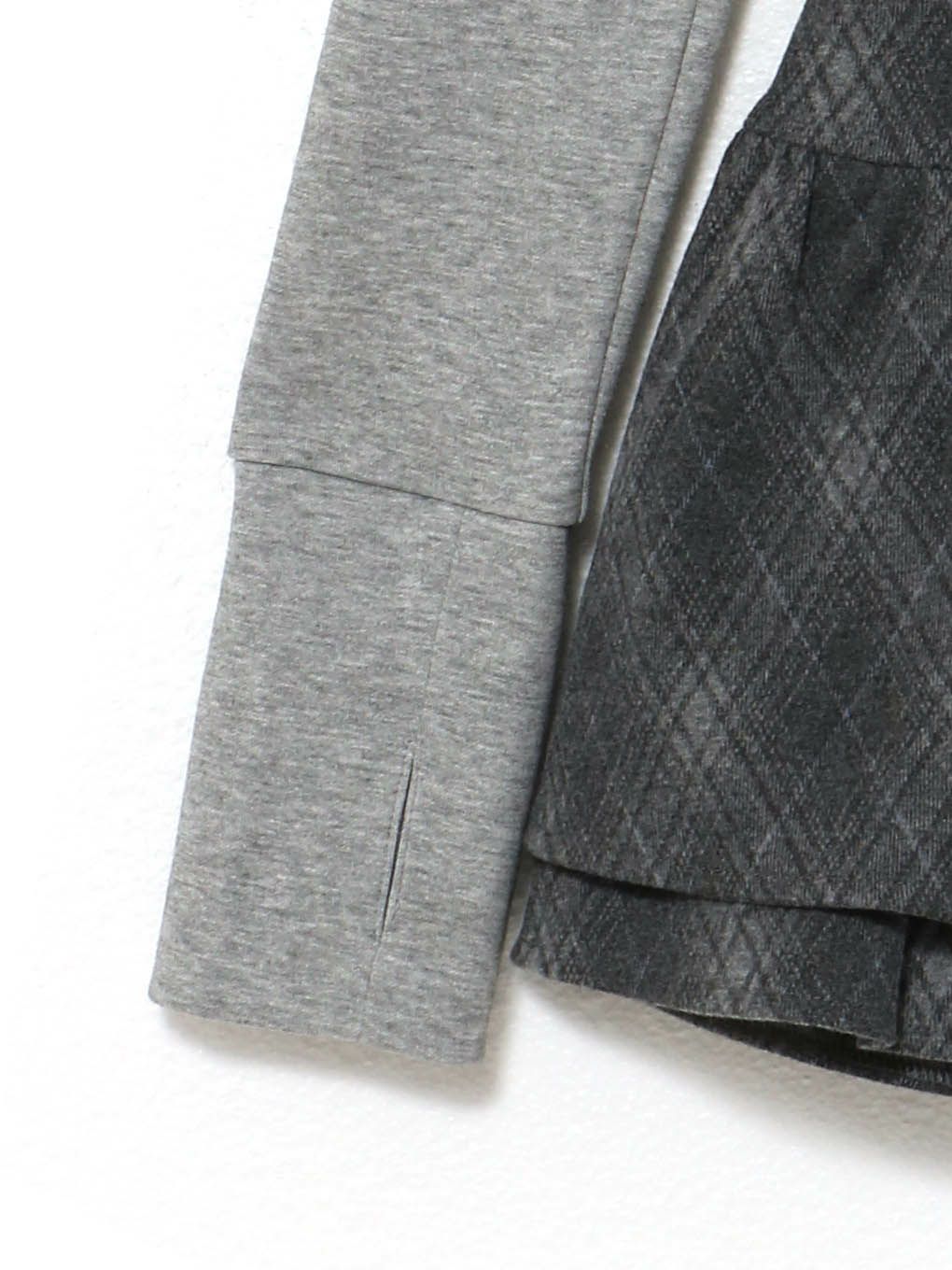 【BUBBLES】チェックパーカーワンピース