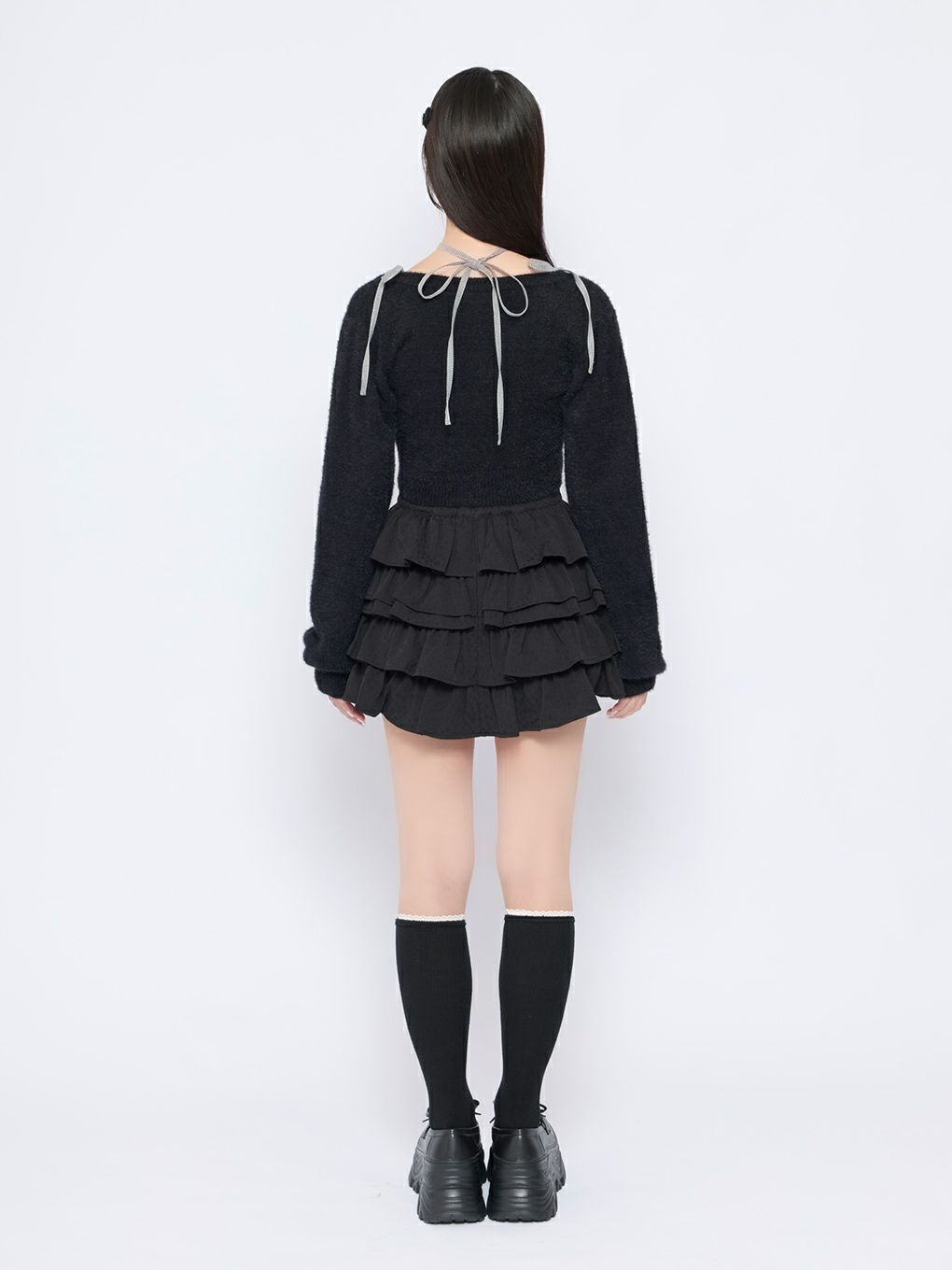 【BUBBLES】フリルパターンスカパン