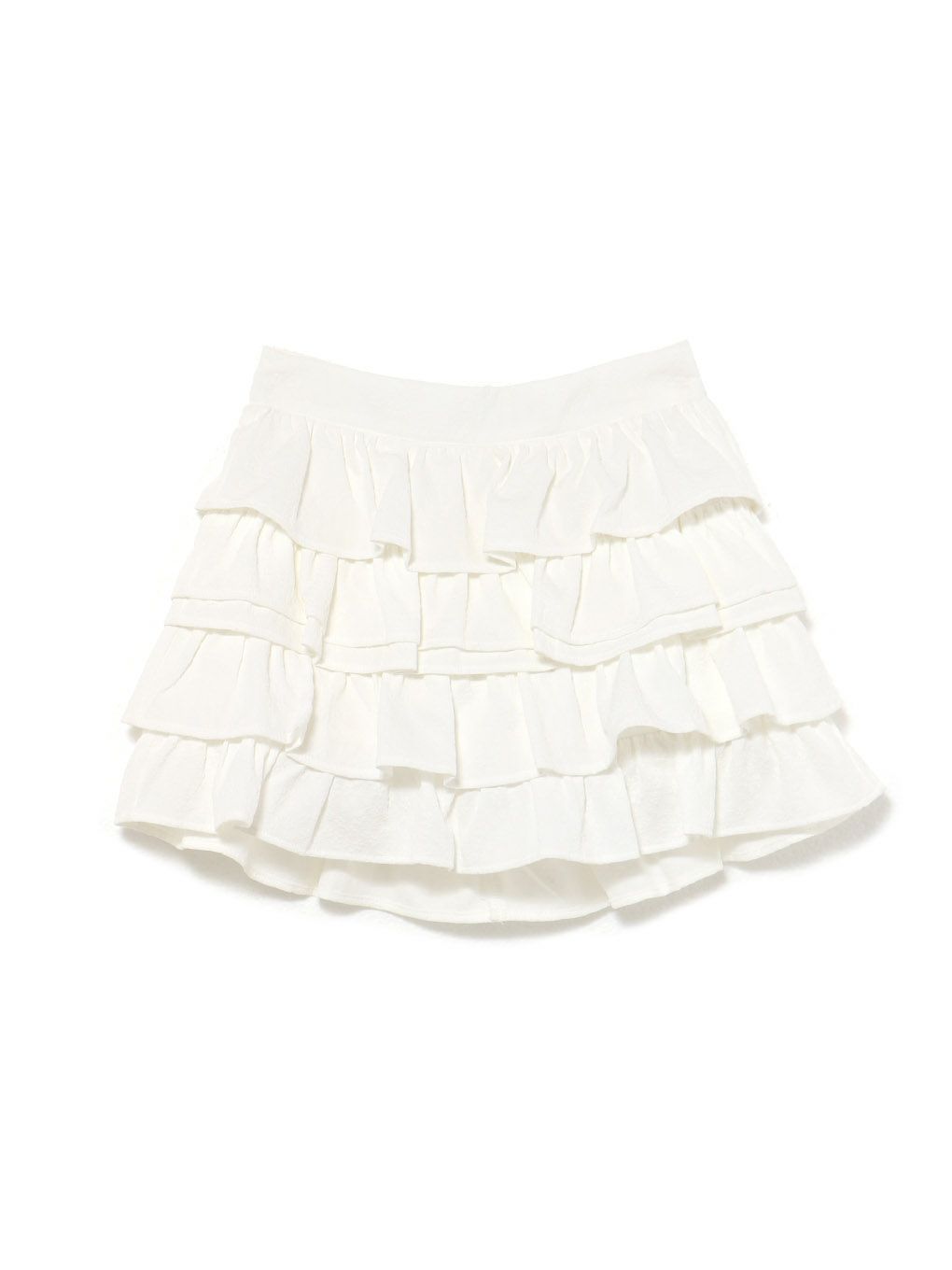 【BUBBLES】フリルパターンスカパン