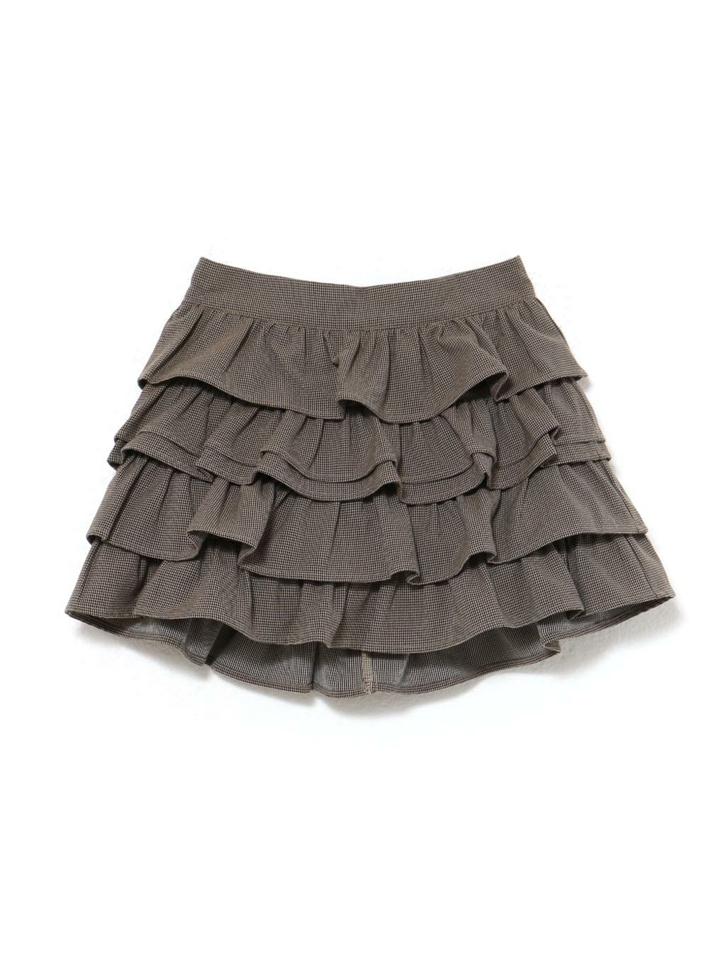 【BUBBLES】フリルパターンスカパン