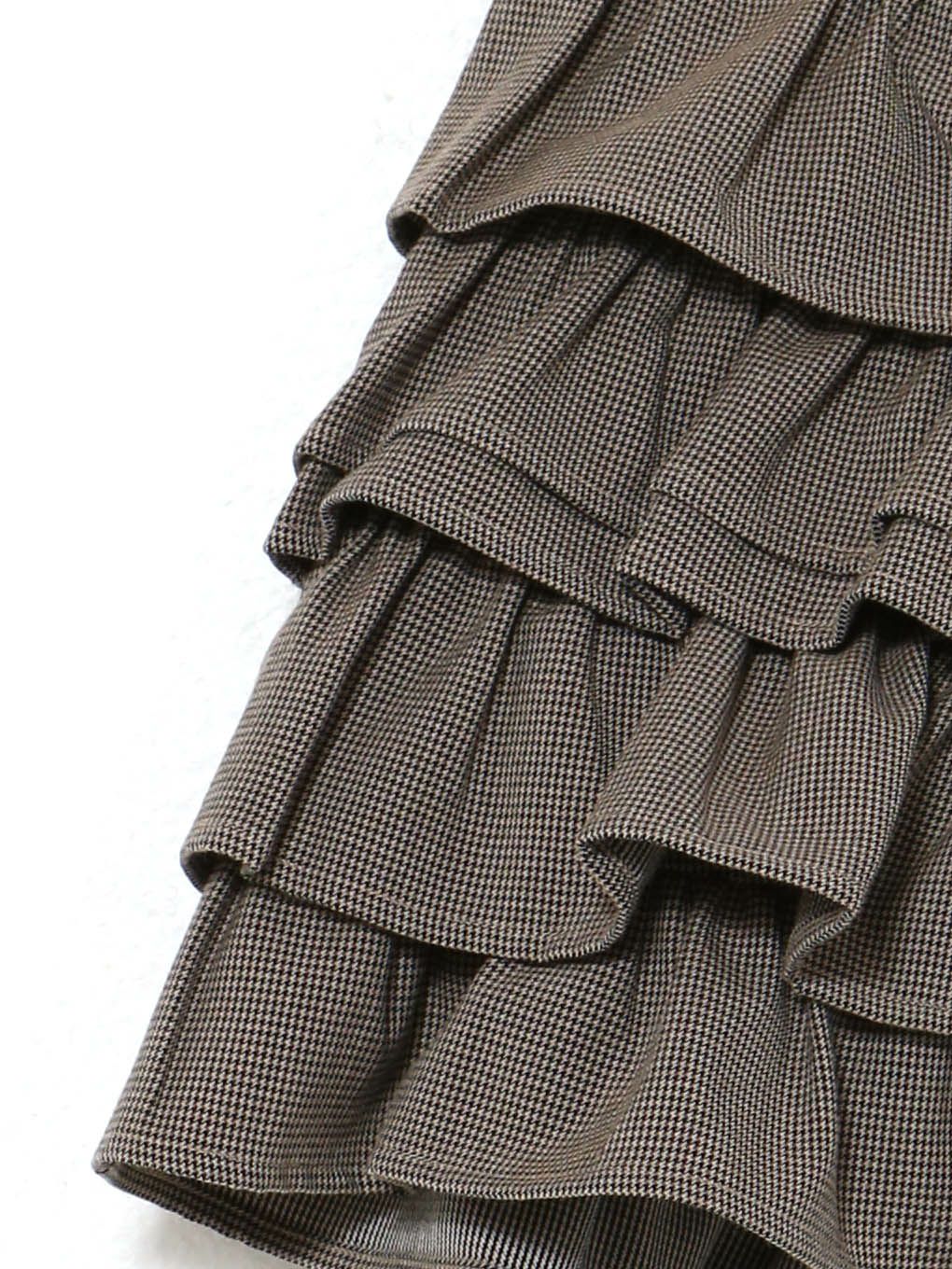 【BUBBLES】フリルパターンスカパン