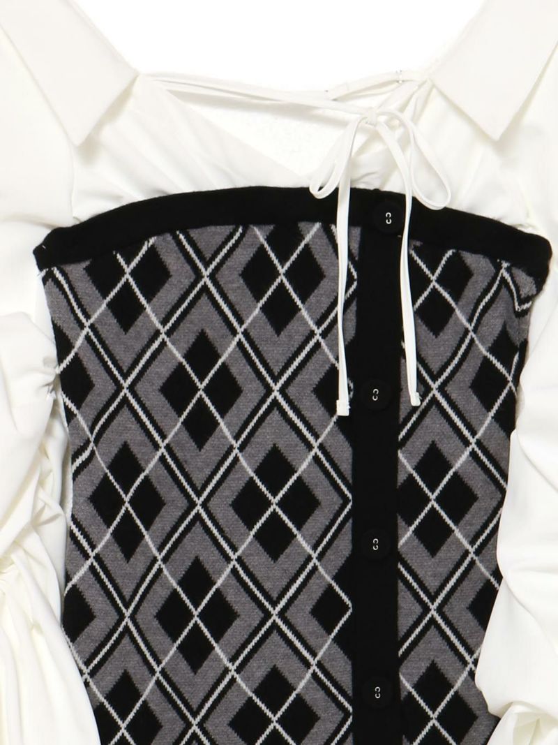 BUBBLES】ルーズシャツニットワンピース | sparkling mall online store