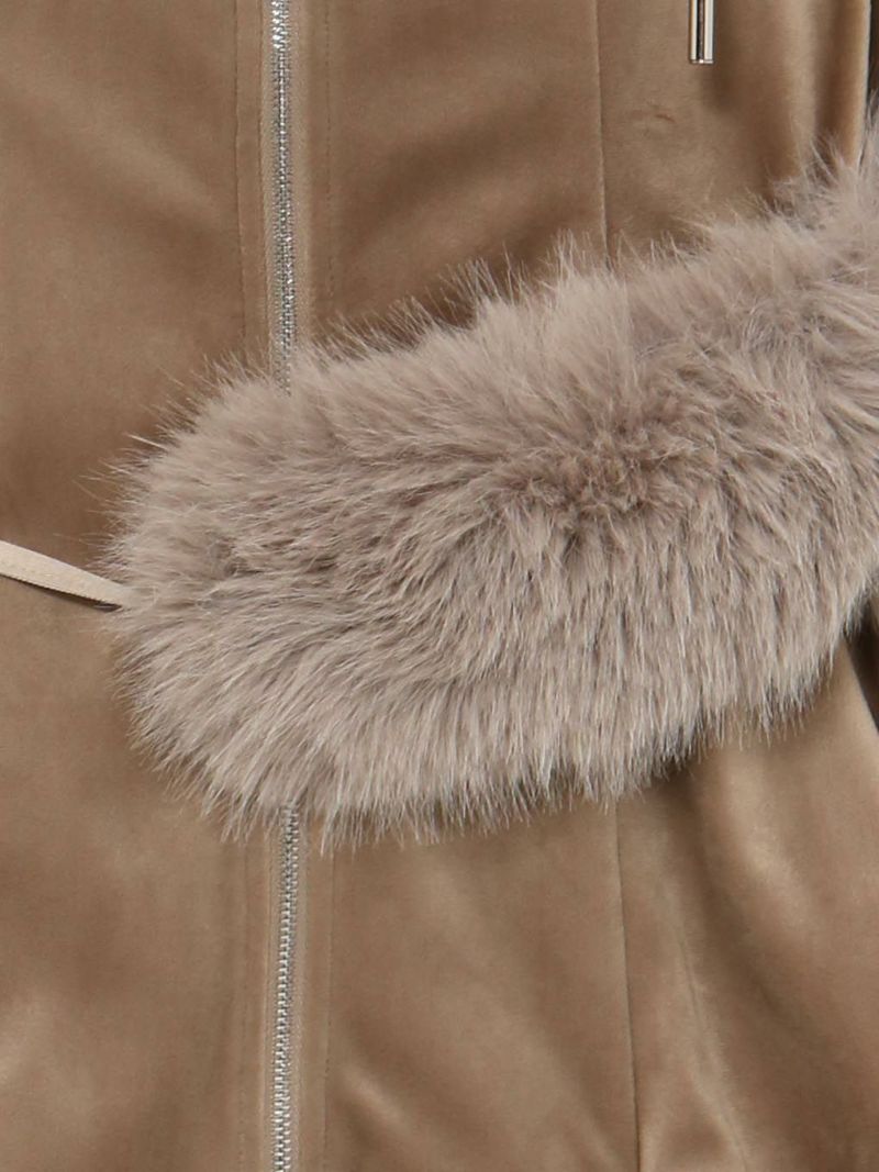 BUBBLES】ファーベルベットワンピース | sparkling mall online store