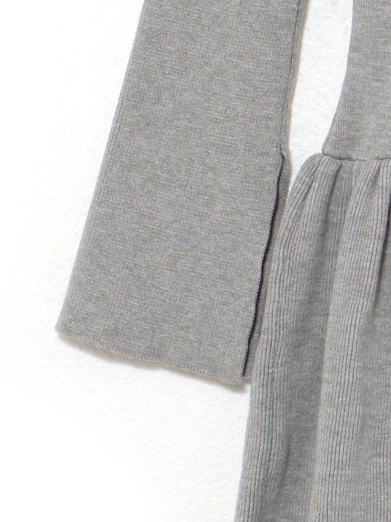 BUBBLES】レイヤードフレアニットワンピース | sparkling mall online