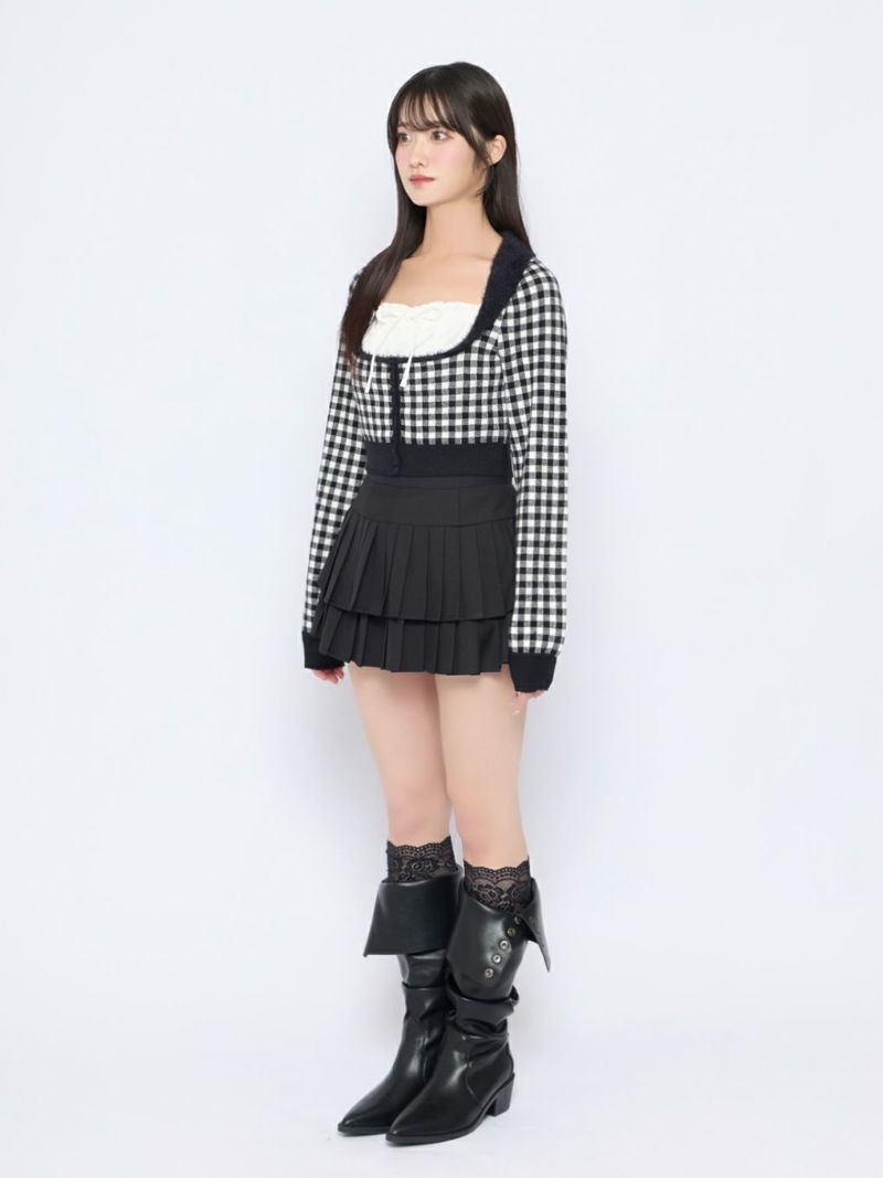 BUBBLES】シャギーコケットアンサンブル | sparkling mall online store