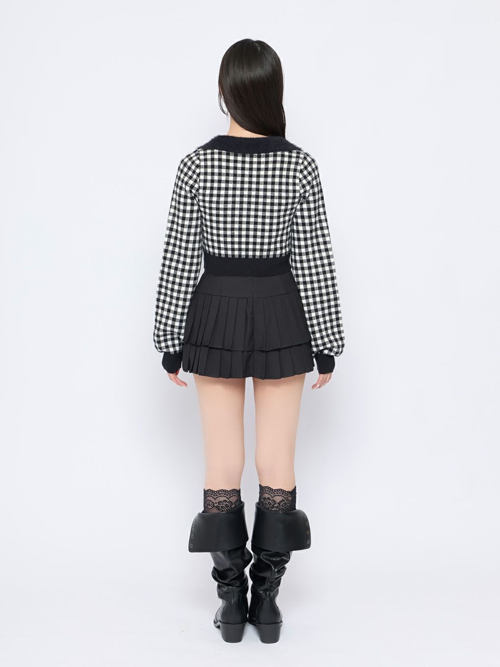 【BUBBLES】シャギーコケットアンサンブル