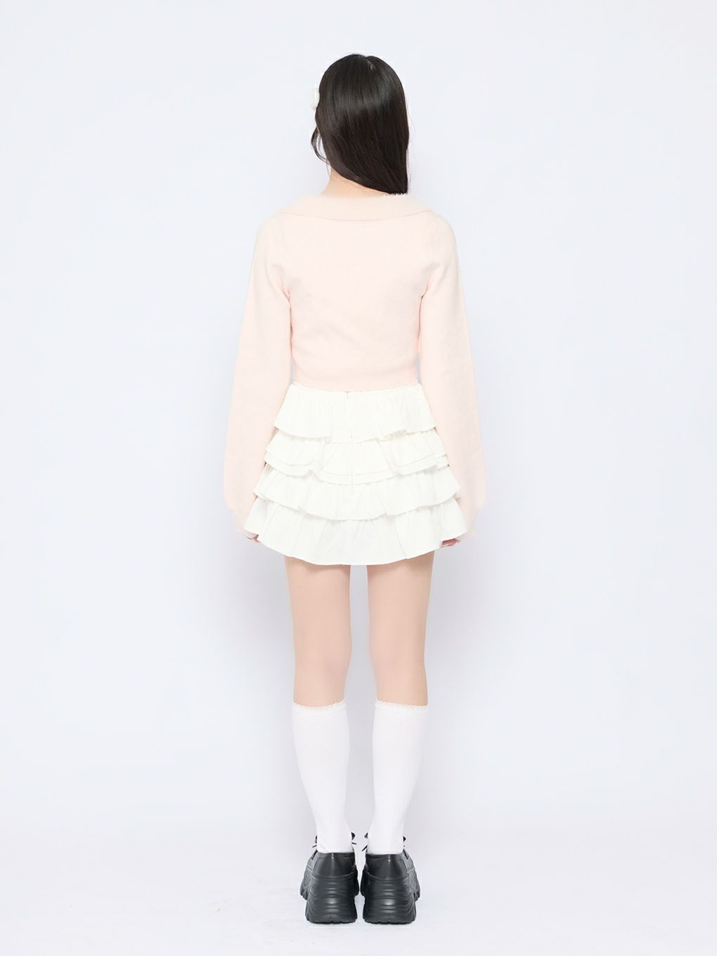 【BUBBLES】シャギーコケットアンサンブル