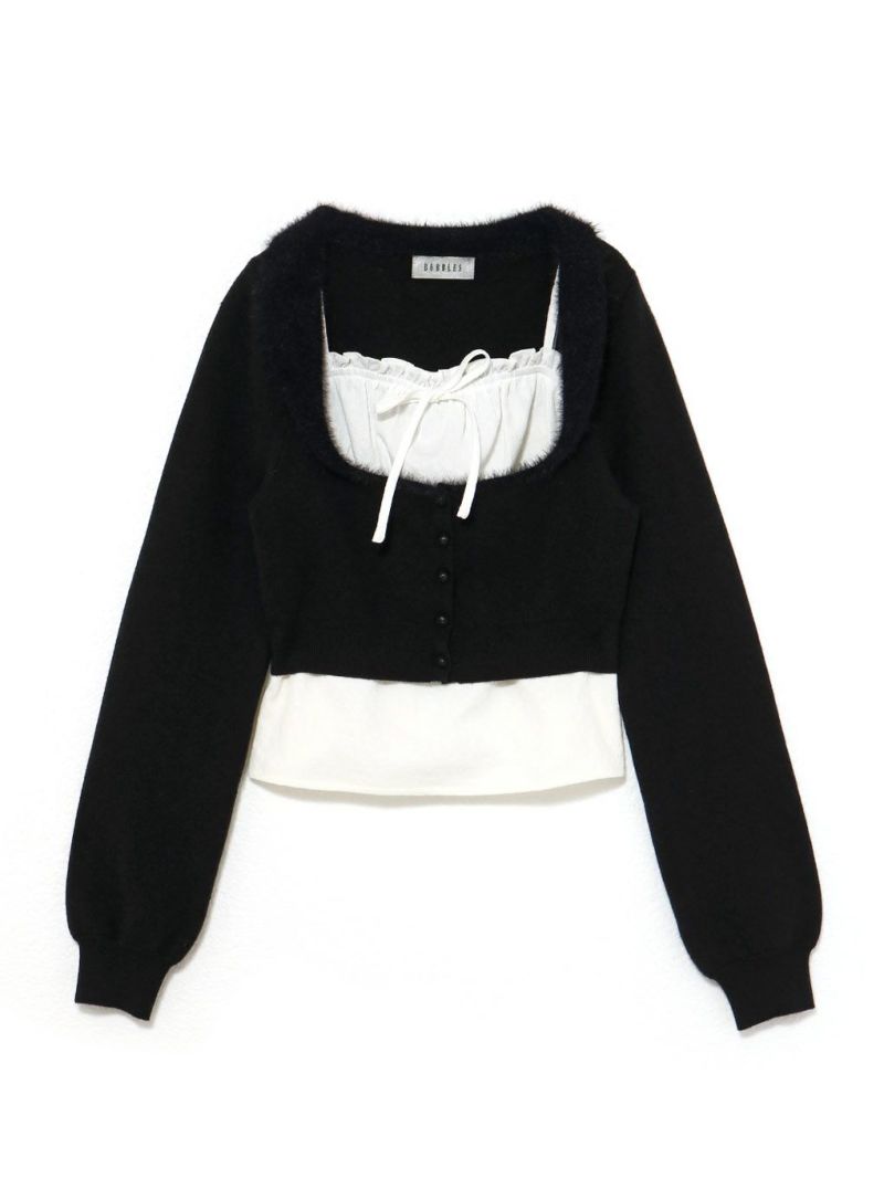 BUBBLES】シャギーコケットアンサンブル | sparkling mall online store