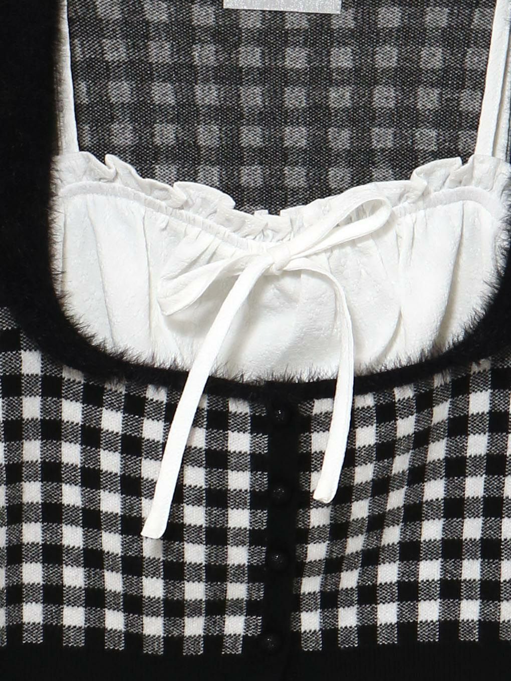 【BUBBLES】シャギーコケットアンサンブル