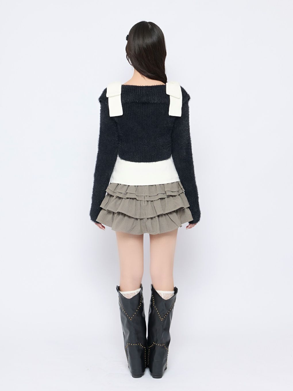 【BUBBLES】ショルダーリボンアンサンブル