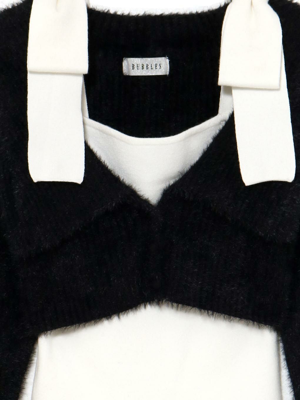 【BUBBLES】ショルダーリボンアンサンブル