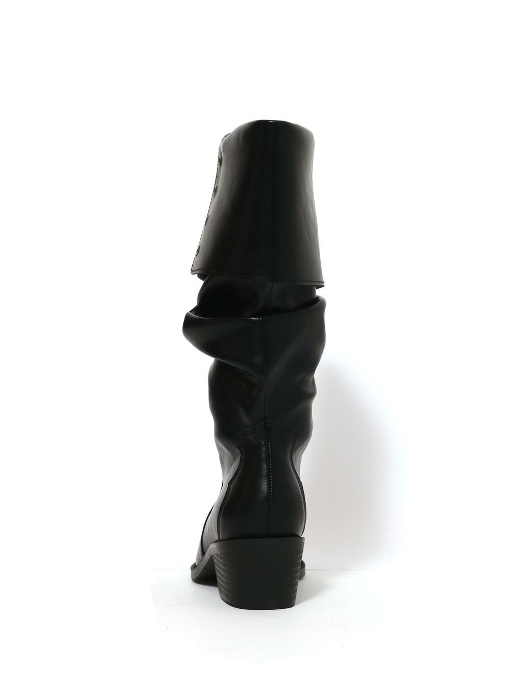 【BUBBLES】ローヒールロングブーツ