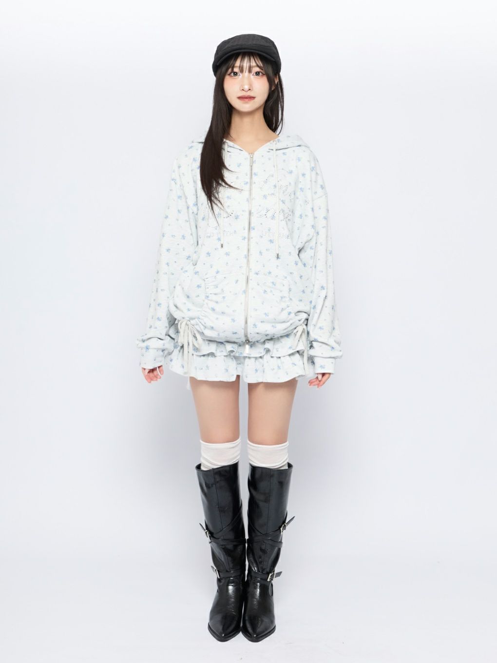 【BUBBLES】フラワールーズスウェット