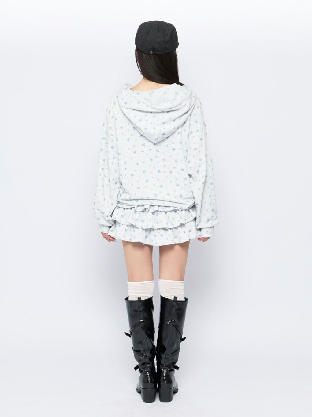 【BUBBLES】フラワールーズスウェット