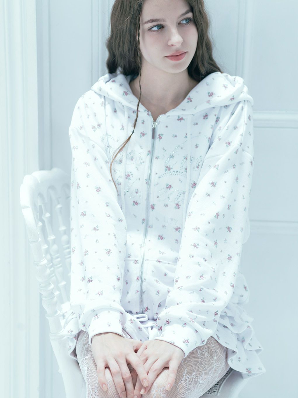 【BUBBLES】フラワーティアードスカパン