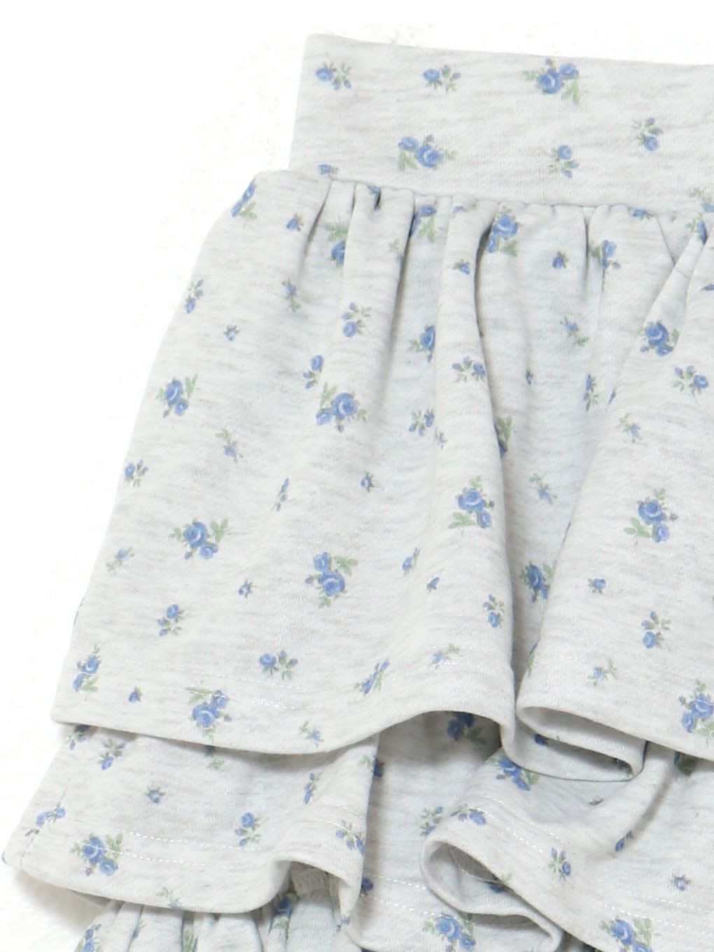 【BUBBLES】フラワーティアードスカパン