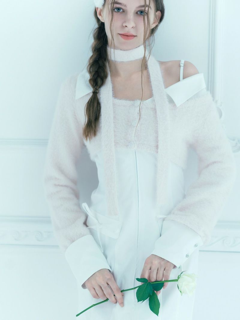 BUBBLES】レイヤードシャツワンピース | sparkling mall online store