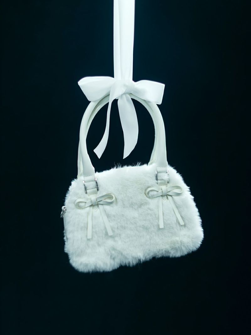 bubbles リボンファーバッグ BUBBLES】リボンファーバッグ | sparkling mall online store