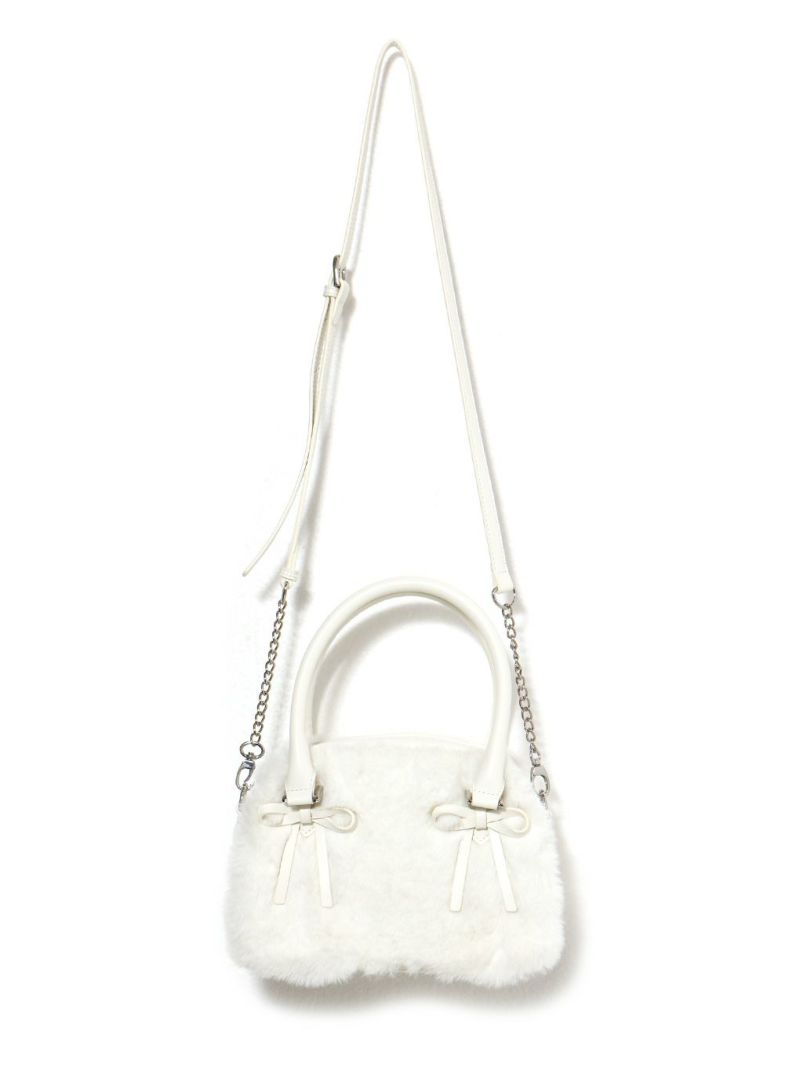 bubbles リボンファーバッグ BUBBLES】リボンファーバッグ | sparkling mall online store